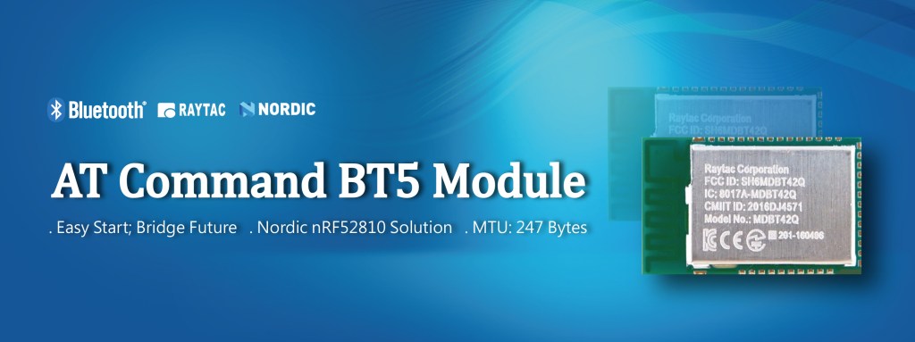 Nordic nRF52810 AT-Command Evaluation Board & Command&nbsp;Table