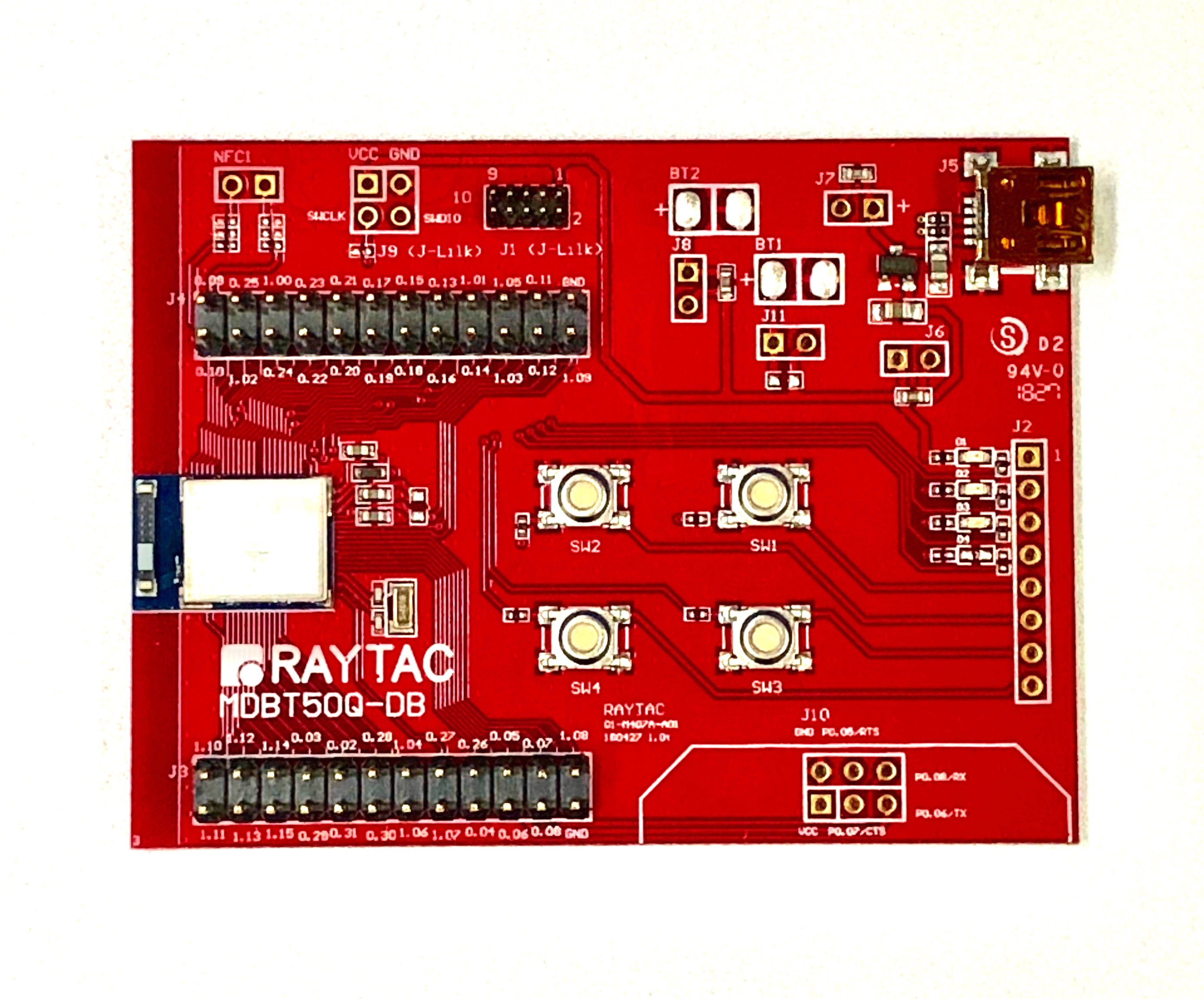 Nordic nRF52840 MDBT50Q Demo Board