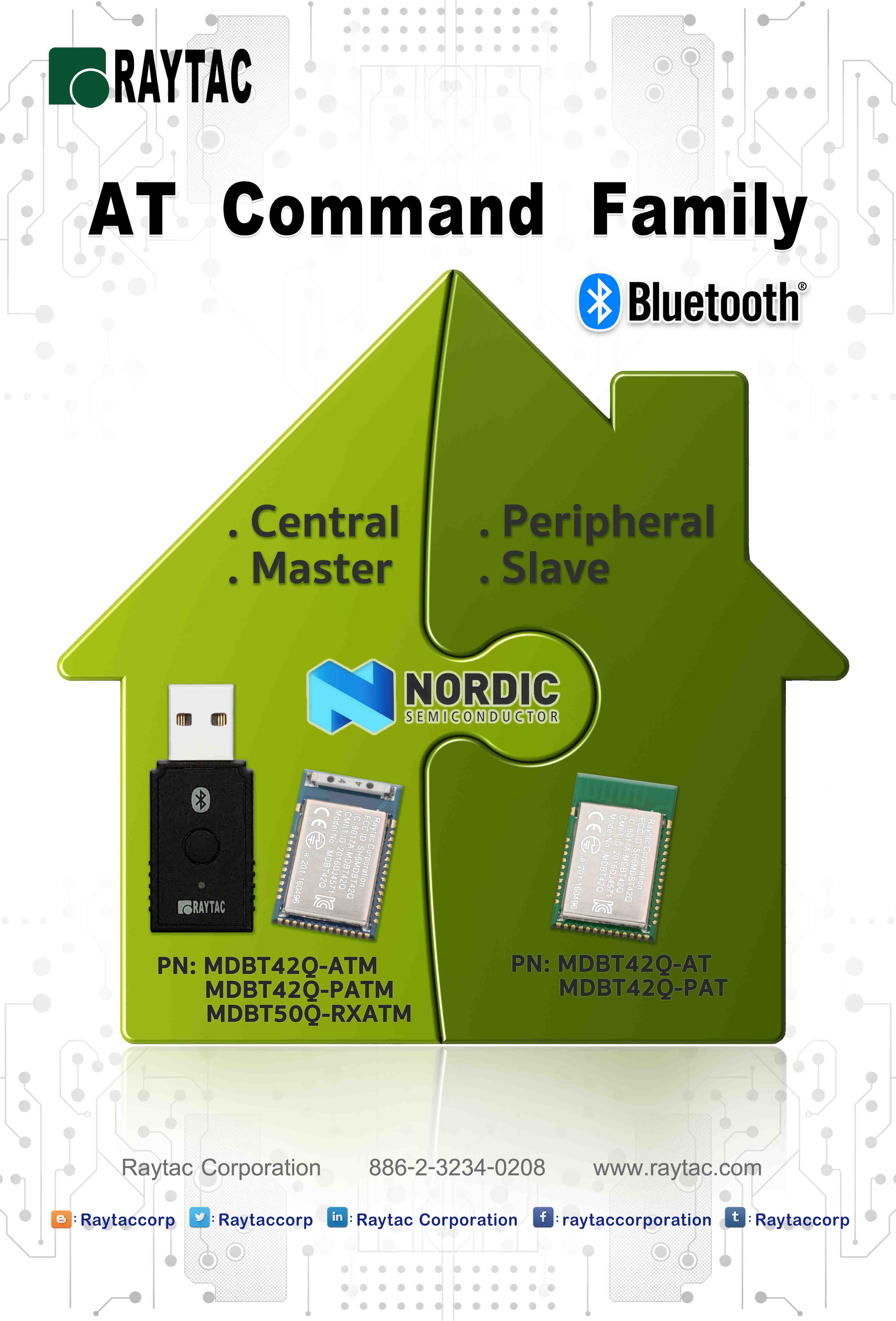 Raytac AT Command Module Family