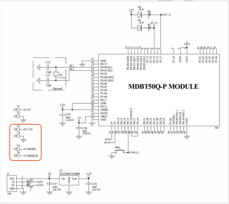 MDBT50Q-RX Circuit